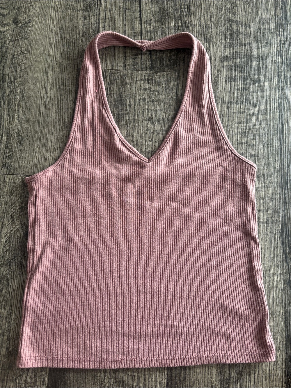 Dusty rose halter top